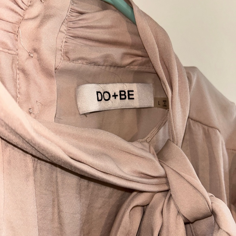 Do+Be tie neck puff sleeve blouse - Picture 6 of 6